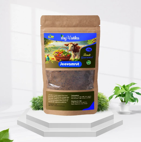 Ghan Jeevamrut (Powder) | Organic Soil Booster | Natural Microbial Fertilizer for Healthy Plant Growth