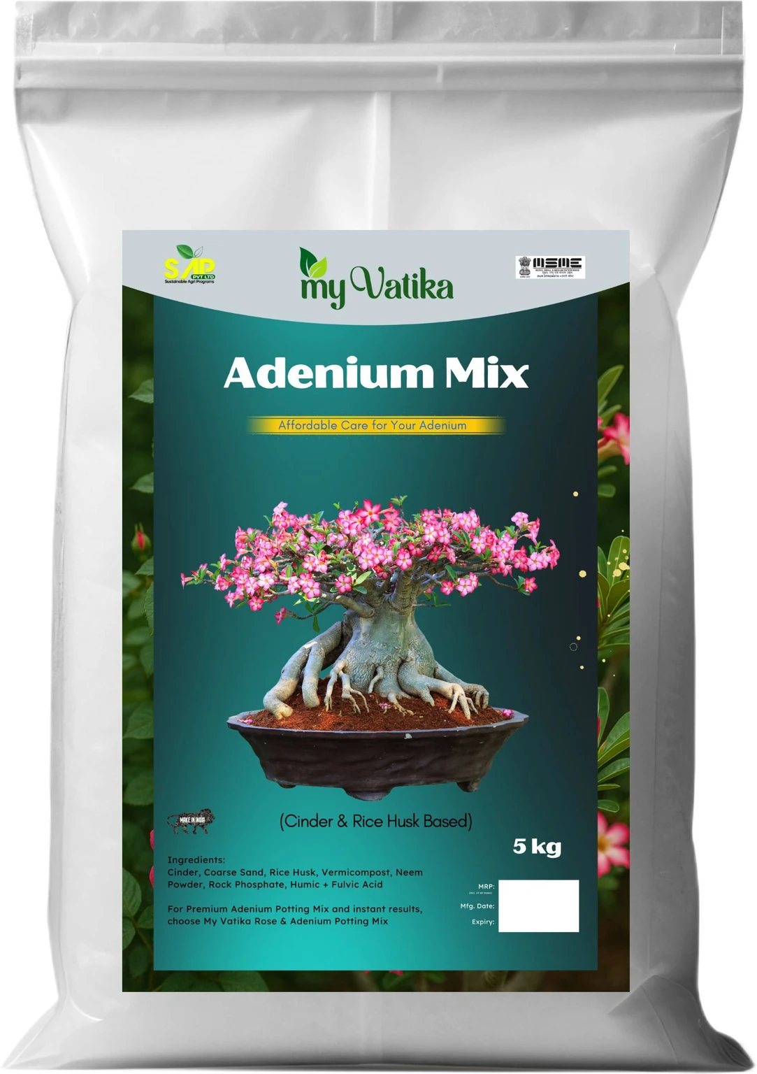 My Vatika Adenium Potting Mix & Potting Mixture