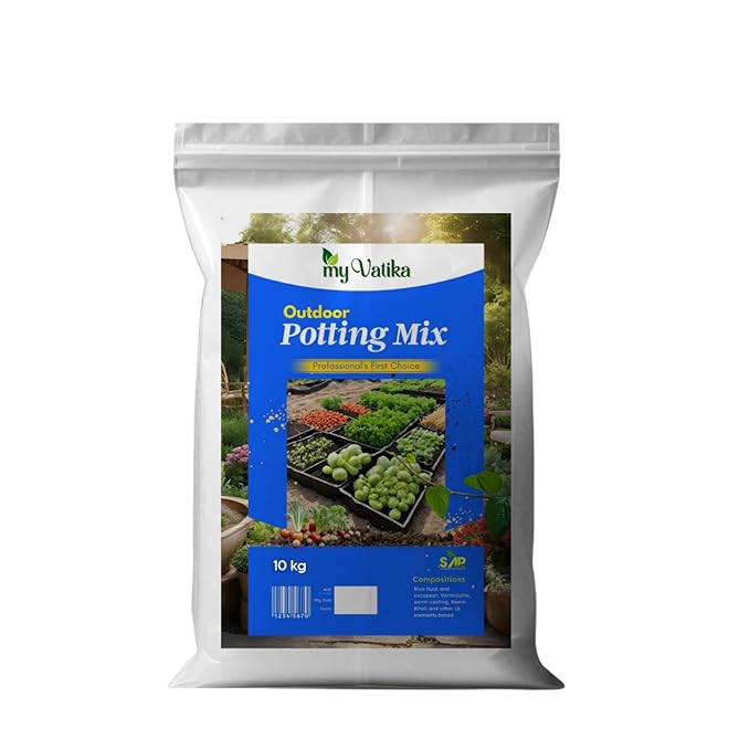 Outdoor Potting Mix | 100% Organic Soil Blend for Healthy Plant Growth, Gardening, Terrace & Kitchen Garden