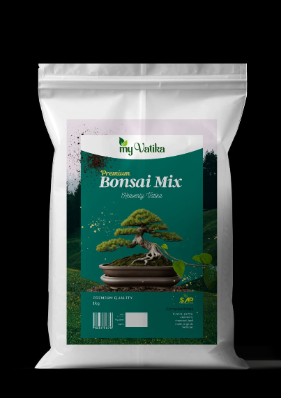 Premium Bonsai Potting Mix | Fast-Draining, Nutrient-Rich Soil for Healthy Bonsai Growth (1 Kg)