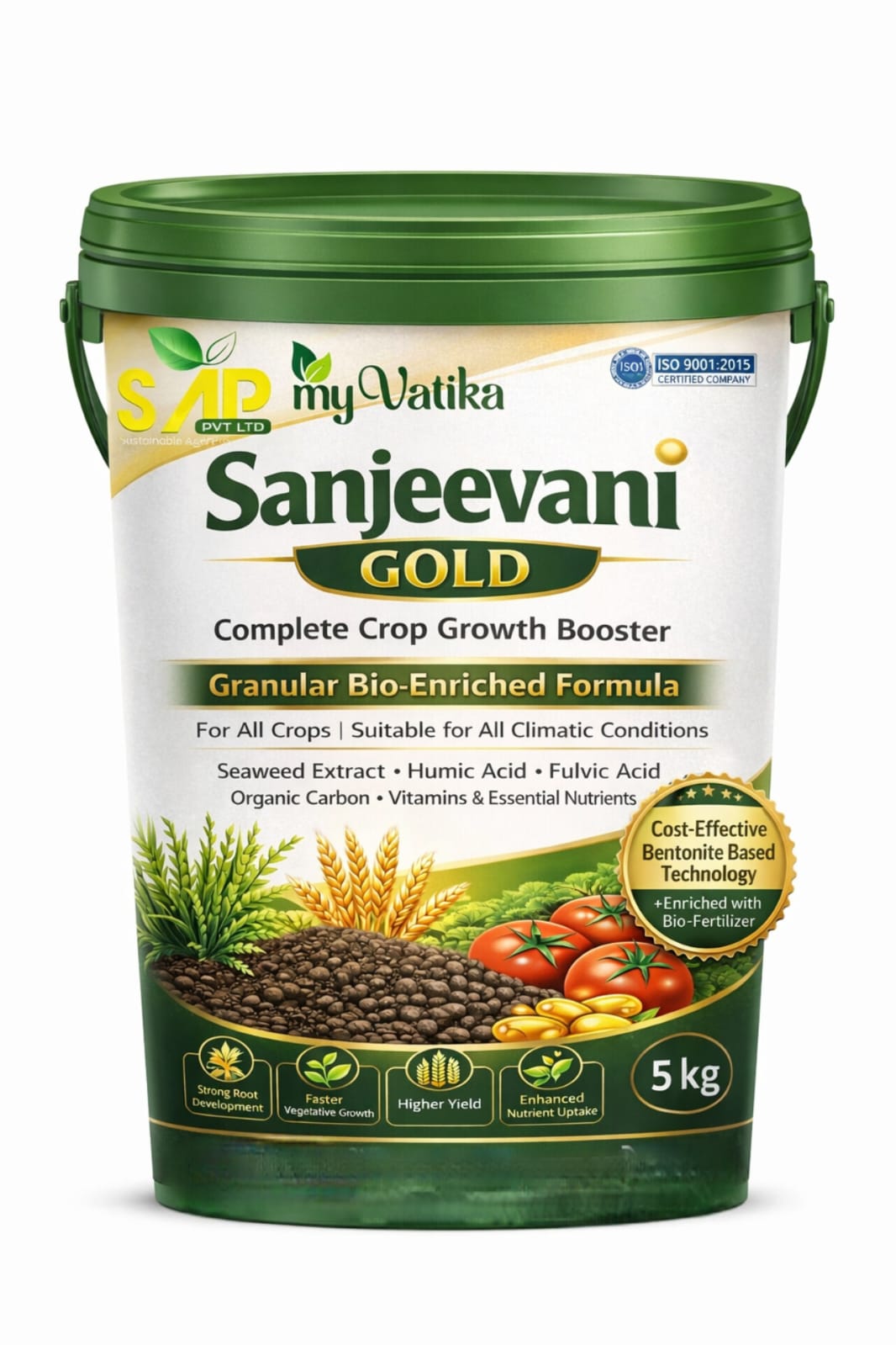 Sanjeevani Gold | Complete Crop Growth Booster | Bio-Enriched Fertilizer (5kg)